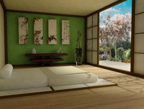 164 phong ngu phong cach zen2 Mẫu thiết kế phòng ngủ tinh tế đậm phong cách Zen 