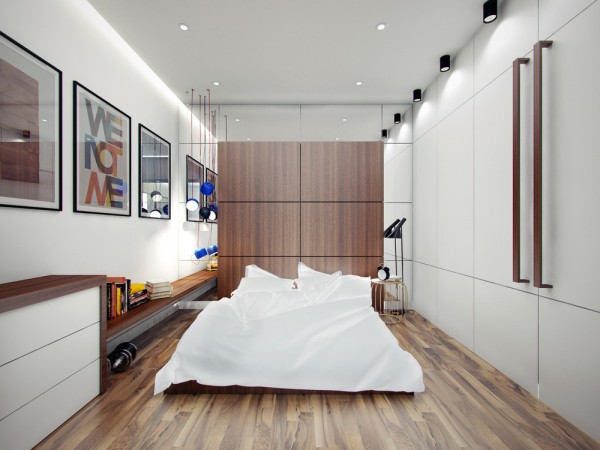 bedroom design ideas 600x450 2 căn hộ dưới 45 m2 đẹp như mơ bạn không thể không xem qua