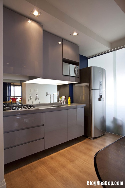 20130827102857175 Thiết kế nội thất cá tính cho căn hộ nhỏ 45m2