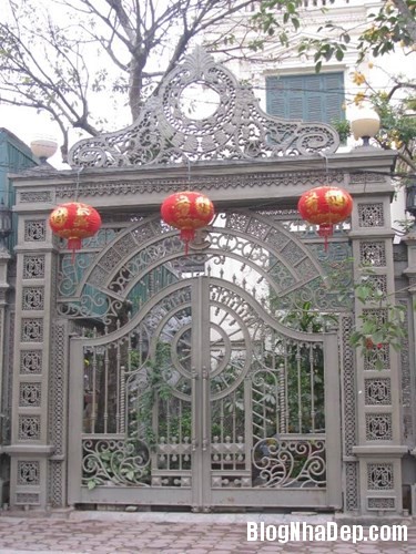 file.362763 Những chiếc cổng biệt thự sang trọng tại Hà Nội