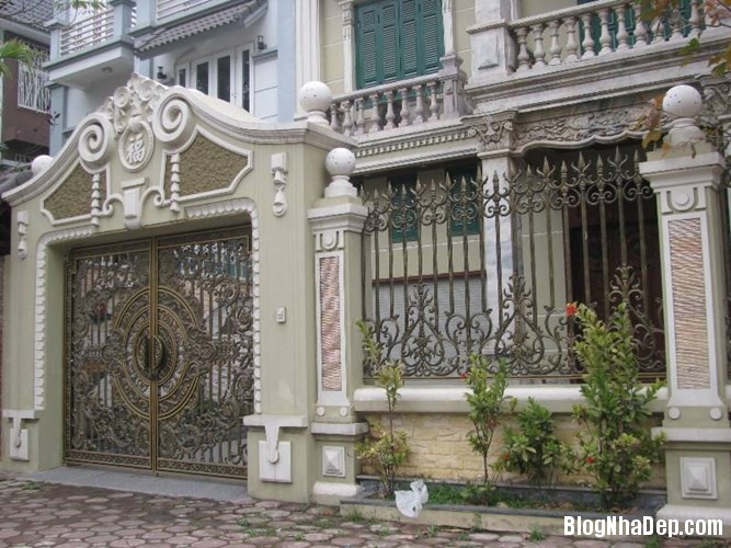 file.362769 Những chiếc cổng biệt thự sang trọng tại Hà Nội