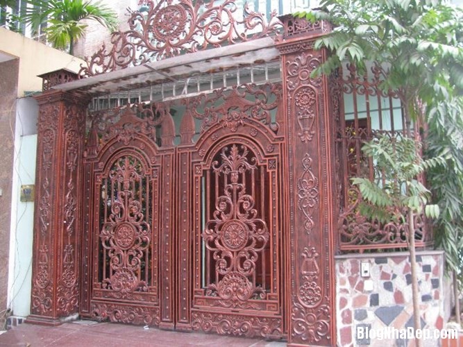 file.362771 Những chiếc cổng biệt thự sang trọng tại Hà Nội