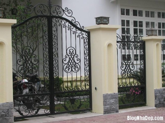 file.362772 Những chiếc cổng biệt thự sang trọng tại Hà Nội