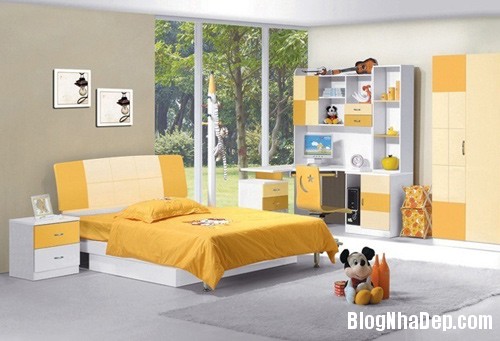 file78 Trang trí phòng ngủ phù hợp với tính cách của trẻ