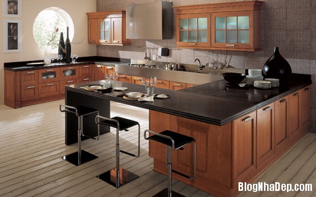 bep go Thiết kế không gian bếp đẹp cho nhà bạn