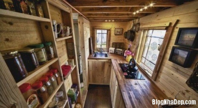 file 039 Thiết kế không gian bếp ấm áp với nội thất gỗ