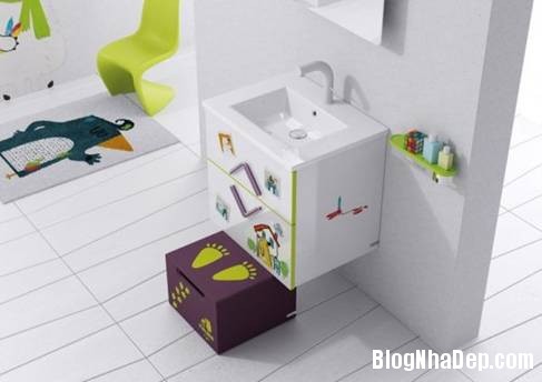 18 Thiết kế phòng tắm cho trẻ