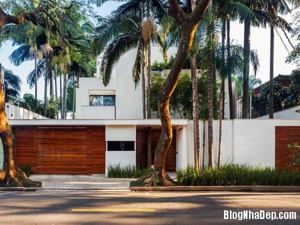 Hình 3 thiết kế nhà đẹp với sự sáng tạo trong không gian MG Residence   Nhà hiện đại nằm ở ngoại ô Brazil