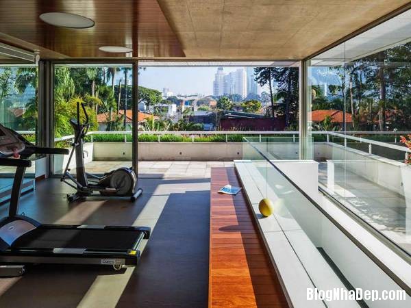 Hình 4 thiết kế nhà đẹp với sự sáng tạo trong không gian MG Residence   Nhà hiện đại nằm ở ngoại ô Brazil