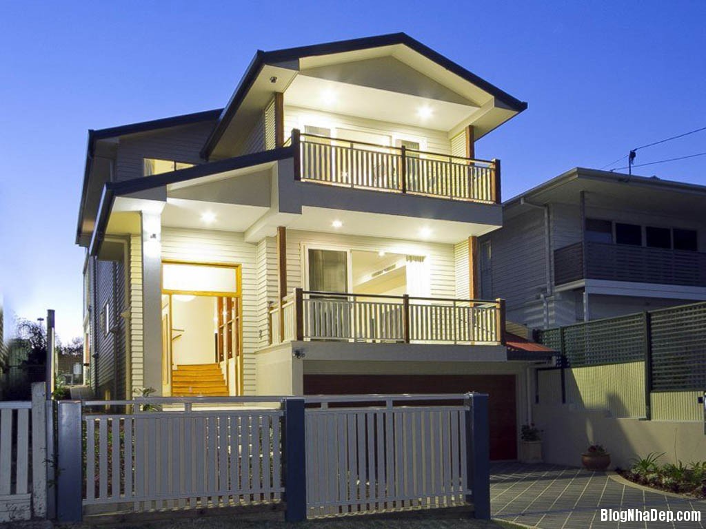 Luxury Home Design with Contemporary Environment Concept Pic Ngôi nhà đẹp với kiến trúc giản dị vùng ở Queensland