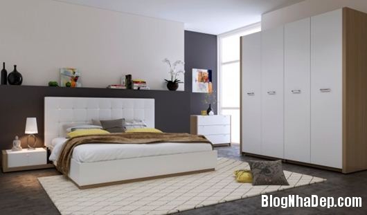 Modern Bedroom 8 600x352 Những phòng ngủ gam màu trung tính