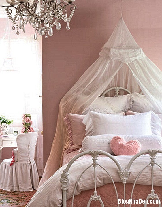 5d83145068ad2d9adefd7e3054fe1601 Mẫu phòng ngủ mang phong cách vintage cho bạn gái tuổi teen