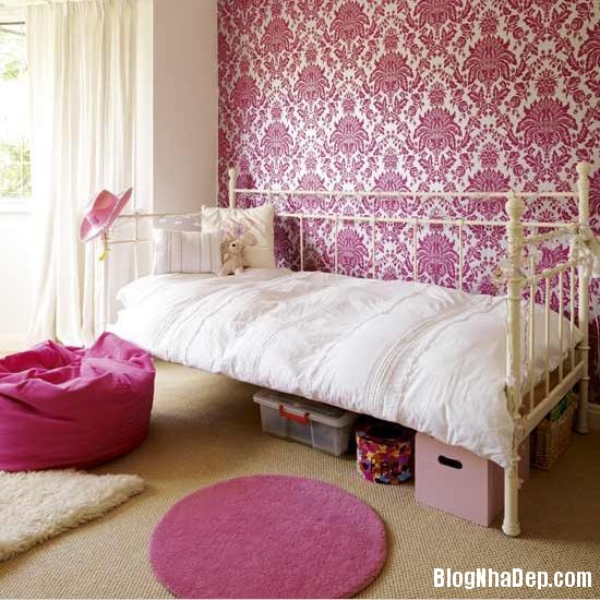 e5ad523c4fd9f9a79c343f4337cba7de Mẫu phòng ngủ mang phong cách vintage cho bạn gái tuổi teen