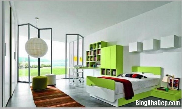 2abd51dcfd6411c54f65c39c4b5a2601 Những căn phòng ngủ đầy sáng tạo & sắc màu