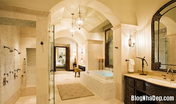 a093232effc8894ee9f152186f2c7015 Những gian phòng tắm tuyệt đẹp theo kiểu Địa Trung Hải