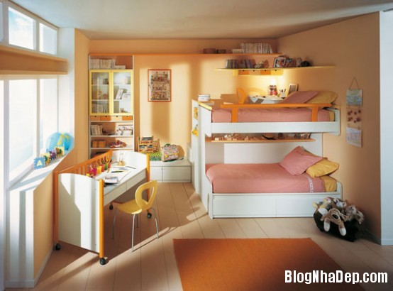 f6f8b85743af498b1b533958b240abb8 Những căn phòng ngủ với màu sắc cực đáng yêu cho bé