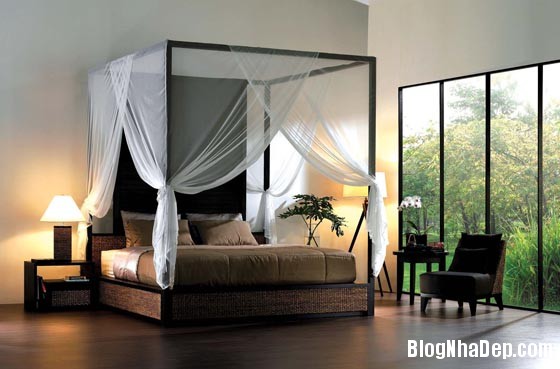 295564ba896d66fff978a51dd21b108e Những mẫu thiết kế giường canopy đẹp mắt và lãng mạn