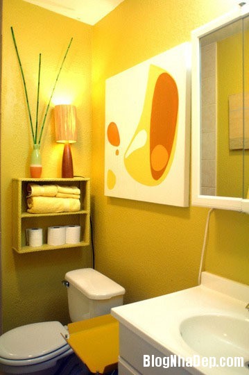 1c0d5764c50ee607496a71534a7a4c76 Những thiết kế phòng tắm với gam màu vàng rực rỡ
