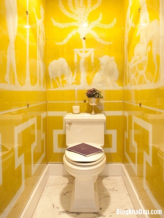 e158a4727a7c8b90b9dd734f1d232e82 Những thiết kế phòng tắm với gam màu vàng rực rỡ