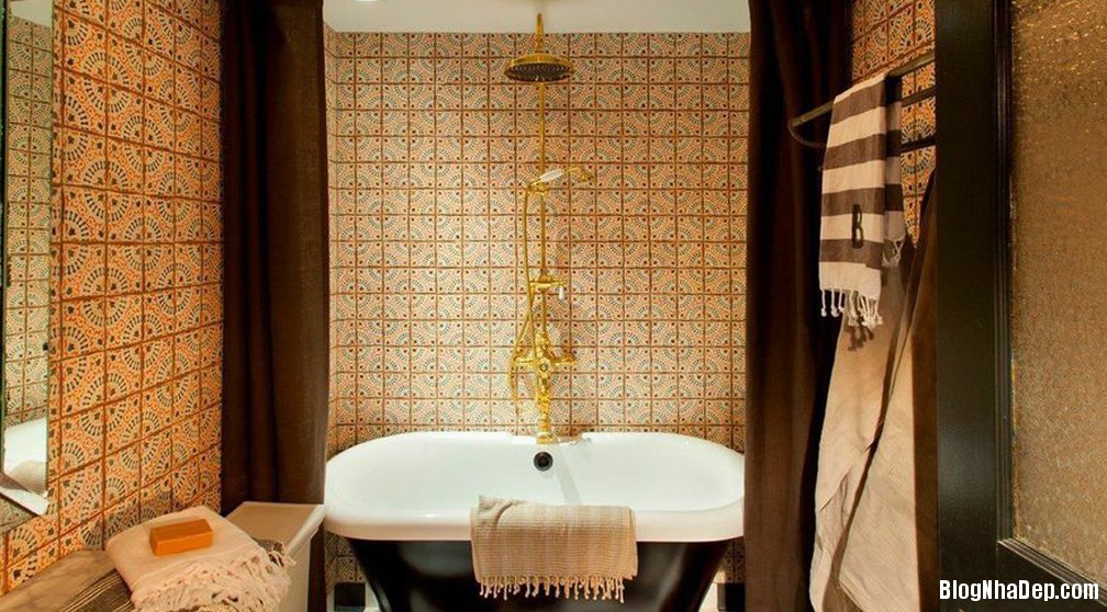 093415baoxaydung image010 Chọn gạch lát nền phòng tắm theo phong cách cổ điển
