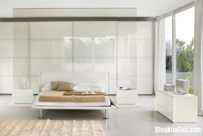 20 mau phong ngu dep voi tong mau trang 15 Những thiết kế phòng ngủ đẹp ấn tượng với gam màu trắng