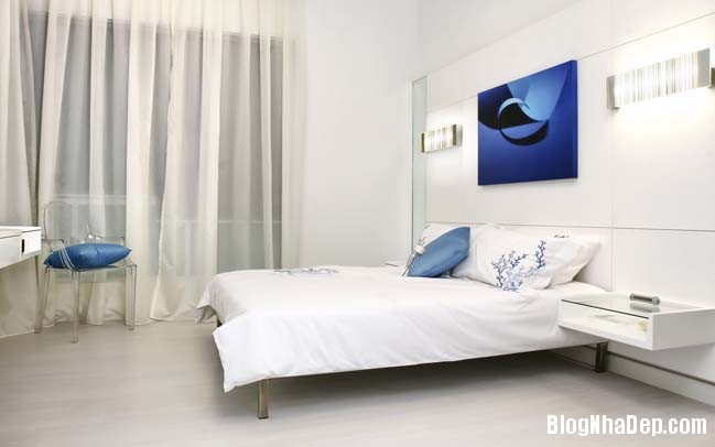 20 mau phong ngu dep voi tong mau trang 19 Những thiết kế phòng ngủ đẹp ấn tượng với gam màu trắng