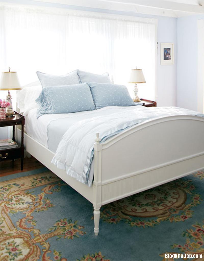 20141110084959113 Phòng ngủ đẹp mê mẩn với gam màu xanh