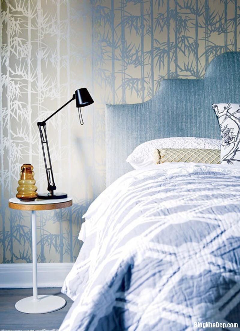 20141110085036241 Phòng ngủ đẹp mê mẩn với gam màu xanh
