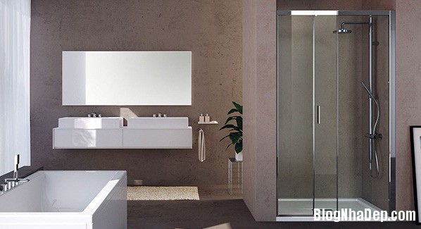 2fb66bd96c9ca11146c5f453c72db9f4 Phòng tắm sang trọng với bồn tắm kính đứng
