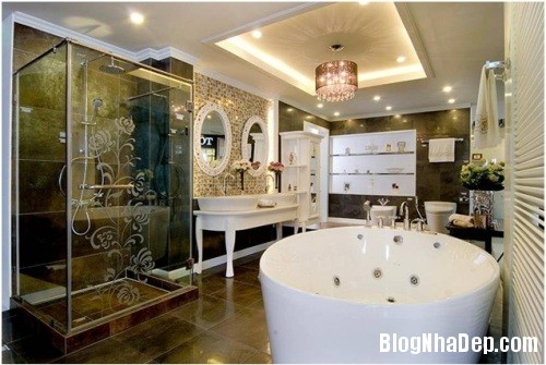 phong tam dep 1 Những mẫu phòng tắm đẹp cho ngôi nhà hiện đại