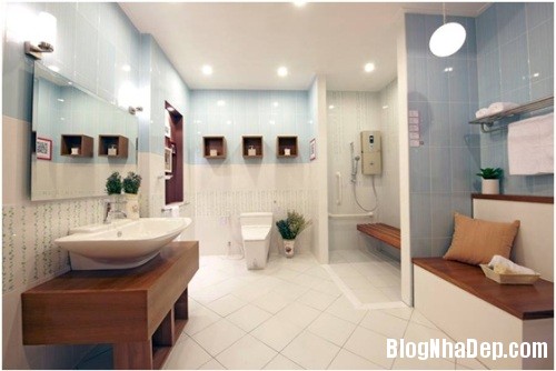 phong tam dep 3 Những mẫu phòng tắm đẹp cho ngôi nhà hiện đại