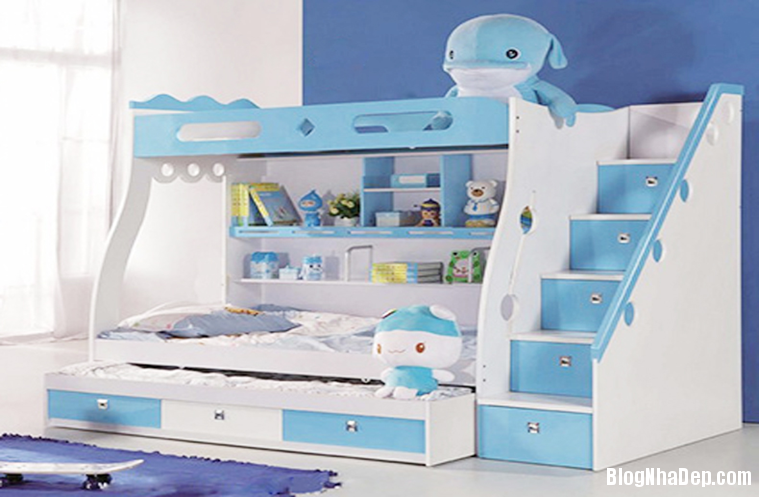 giuong lien hoan cho be 1 Những mẫu giường tầng siêu đẹp cho phòng bé