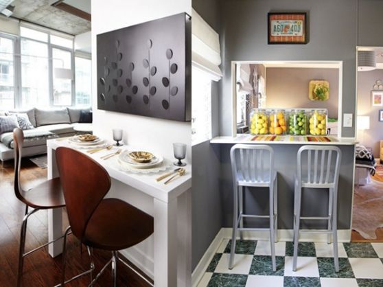 thiet ke noi that nha bep 7 Làm sao để bài trí nội thất phòng bếp cho không gian thêm rộng rãi ?