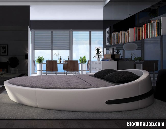 3 Những thiết kế giường tròn đẹp mắt và ấn tượng