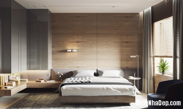 015712 14 large Cách trang trí tường gỗ đẹp mê ly cho phòng ngủ