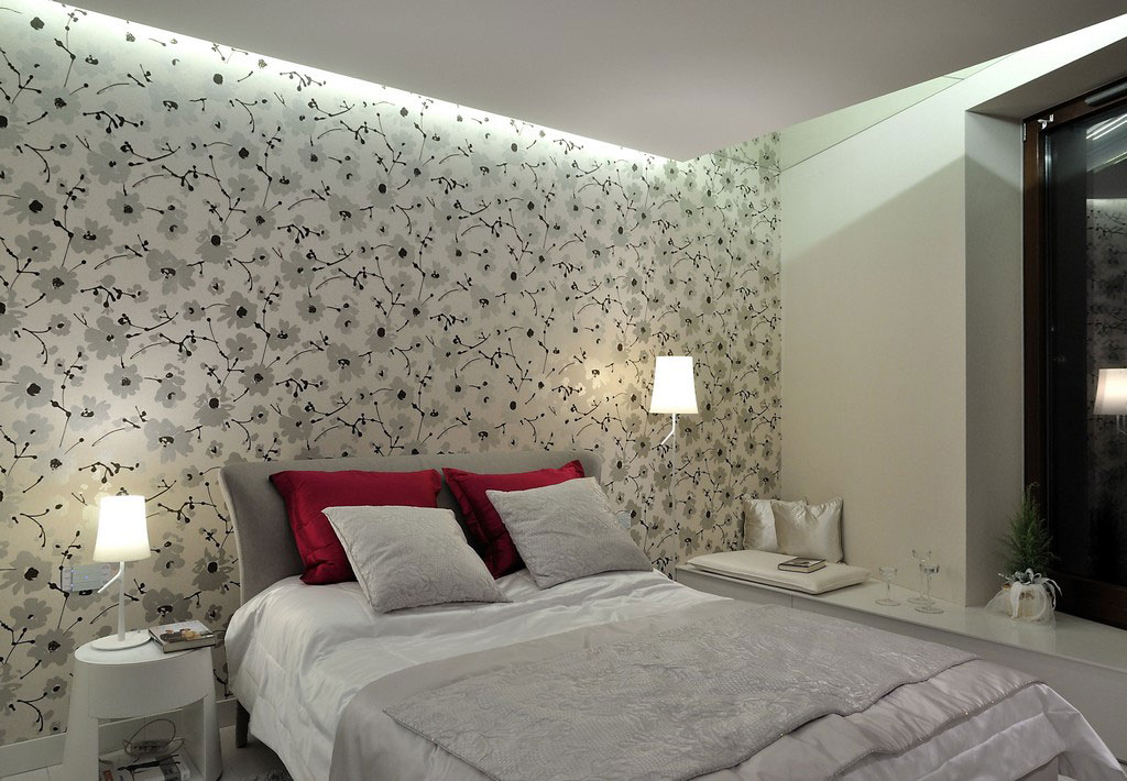 Bedroom Thiết kế nội thất căn hộ đầy cá tính với gam trắng