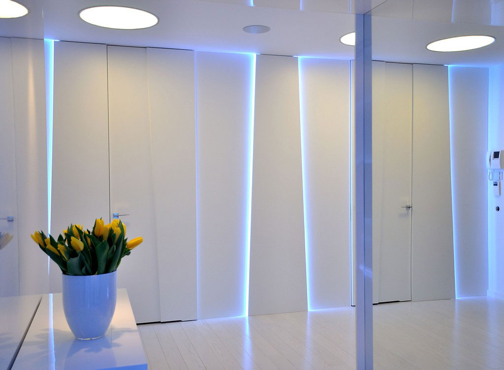 Lights  Thiết kế nội thất căn hộ đầy cá tính với gam trắng