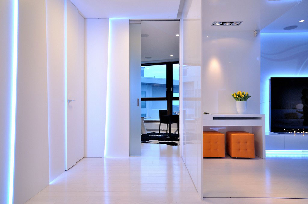 Special Lighting  Thiết kế nội thất căn hộ đầy cá tính với gam trắng