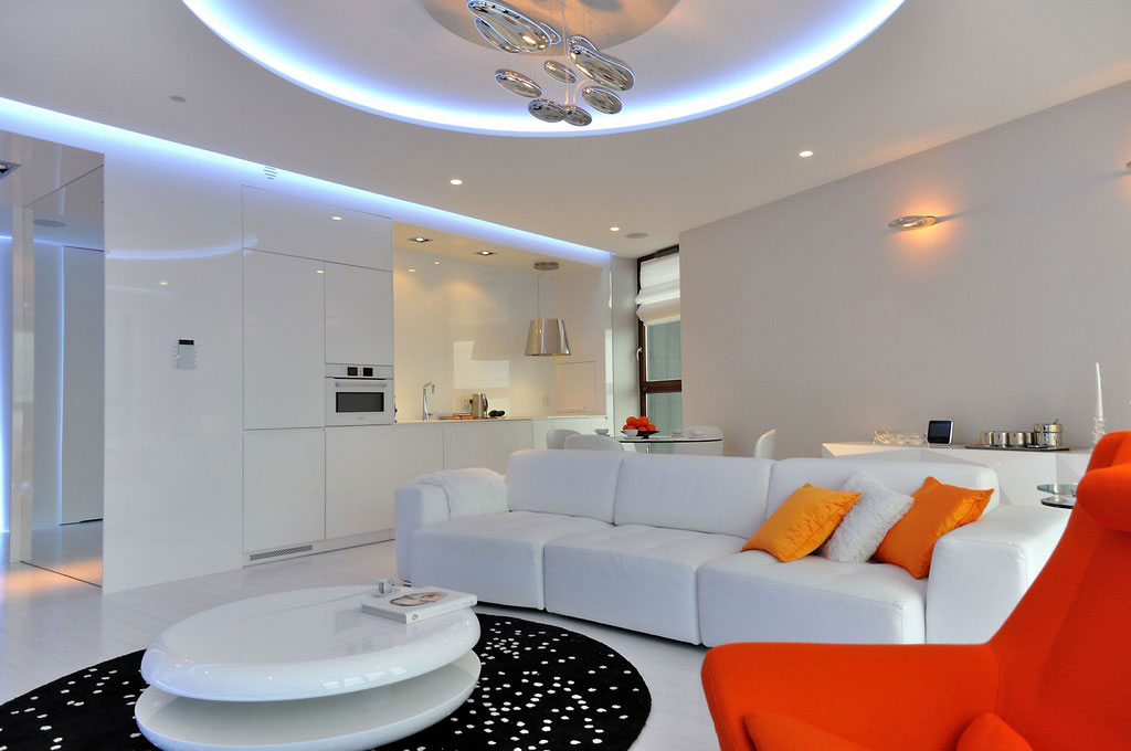 White and Colours Thiết kế nội thất căn hộ đầy cá tính với gam trắng