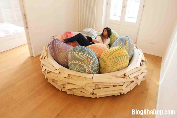 mau giuong8 Những mẫu giường cực sáng tạo cho không gian phòng ngủ