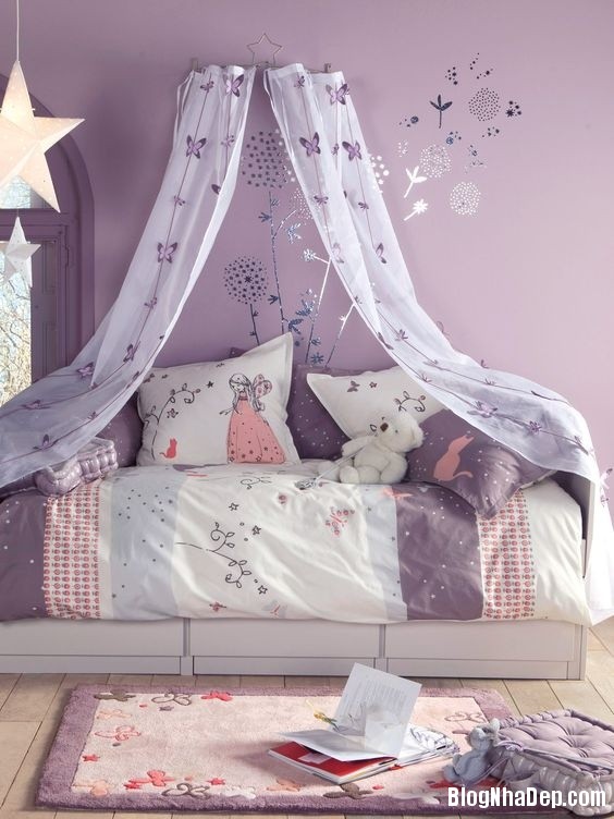 06 sweet pastels bedding 035325964 Những ý tưởng trang trí phòng đẹp dịu dàng cho các bé gái năm 2017
