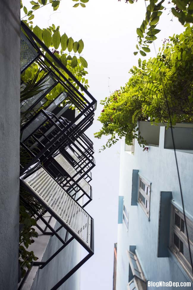 mau nha pho dep tai ha noi 03 Mẫu nhà phố đẹp với thiết kế đầy phá cách tại Hà Nội