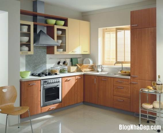 224642baoxaydung image002 Bí quyết chọn tủ bếp phù hợp cho không gian nhà nhỏ