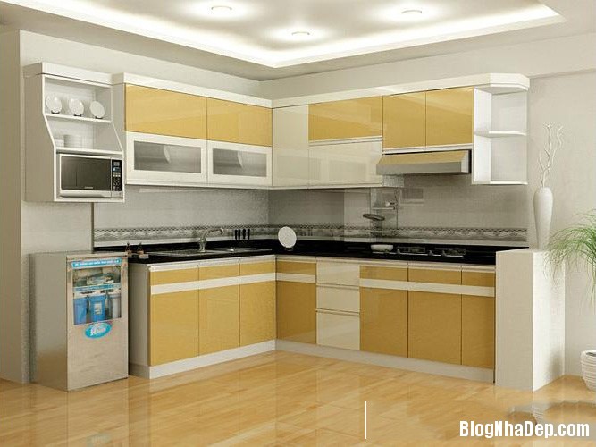 224642baoxaydung image003 Bí quyết chọn tủ bếp phù hợp cho không gian nhà nhỏ