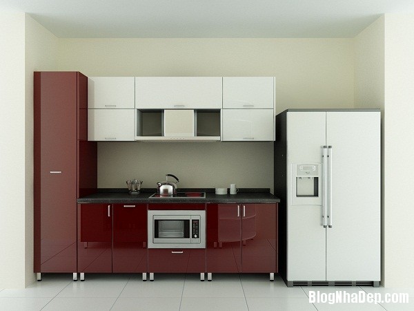 224642baoxaydung image004 Bí quyết chọn tủ bếp phù hợp cho không gian nhà nhỏ