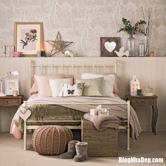 81225920ced1769a9a2914549f05eb84 Những thiết kế phòng ngủ đẹp nhẹ nhàng theo phong cách vintage