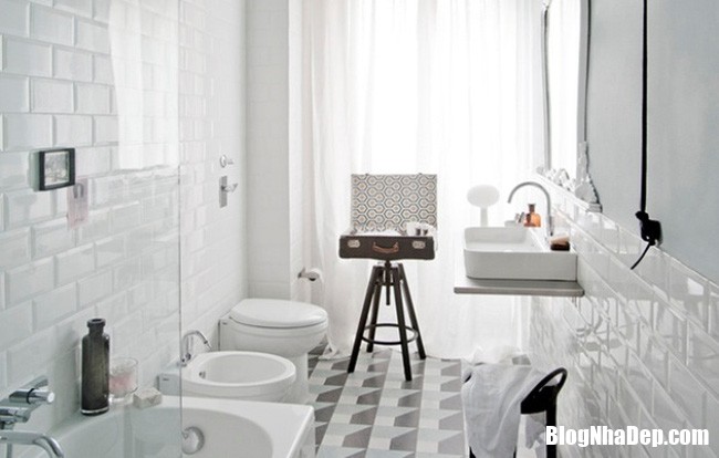 photo 1 1486697794875 Những chi tiết làm nên vẻ lãng mạn cho phòng tắm vintage