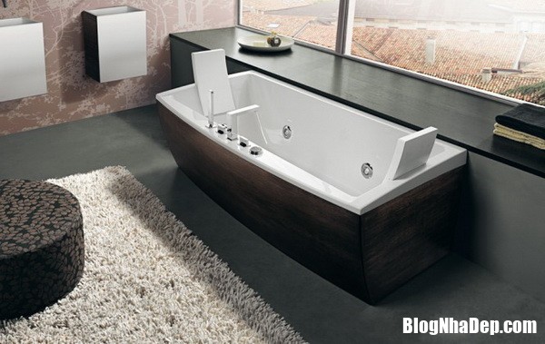 bồn tắm đẹp 16 Những thiết kế bồn tắm đẹp giúp trang hoàng cho không gian phòng tắm