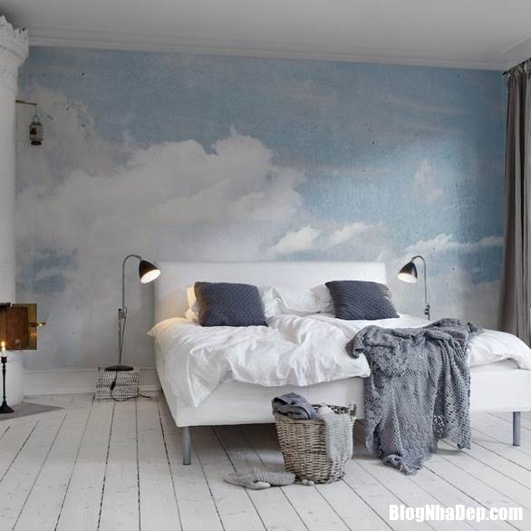 clip image002 Bí quyết trang trí phòng ngủ lấy cảm hứng từ đám mây cực lãng mạn