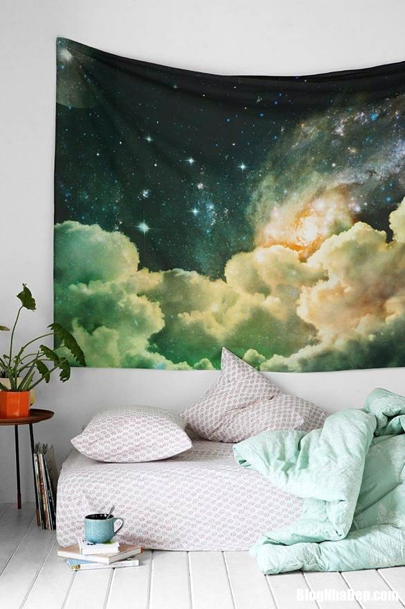 clip image010 Bí quyết trang trí phòng ngủ lấy cảm hứng từ đám mây cực lãng mạn